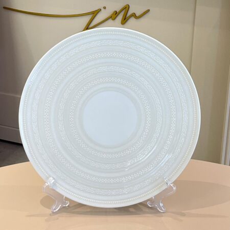 Prato Marcador Porcelana Ivory Vista Alegre