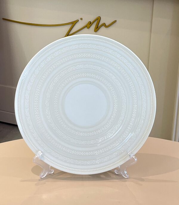 Prato Marcador Porcelana Ivory Vista Alegre