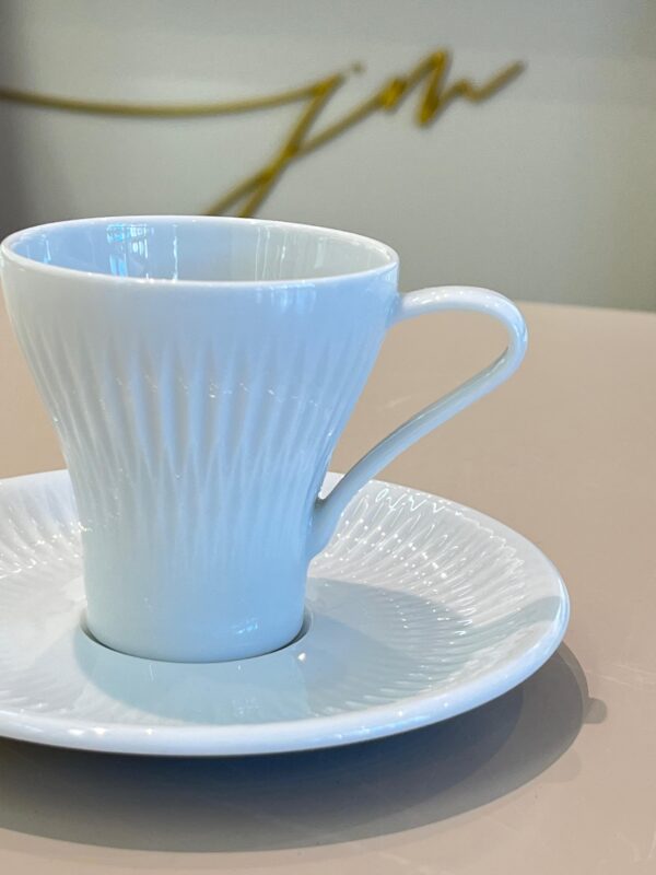 04 Xícara de Café com Pires Porcelana Utopia Vista Alegre - Imagem 2