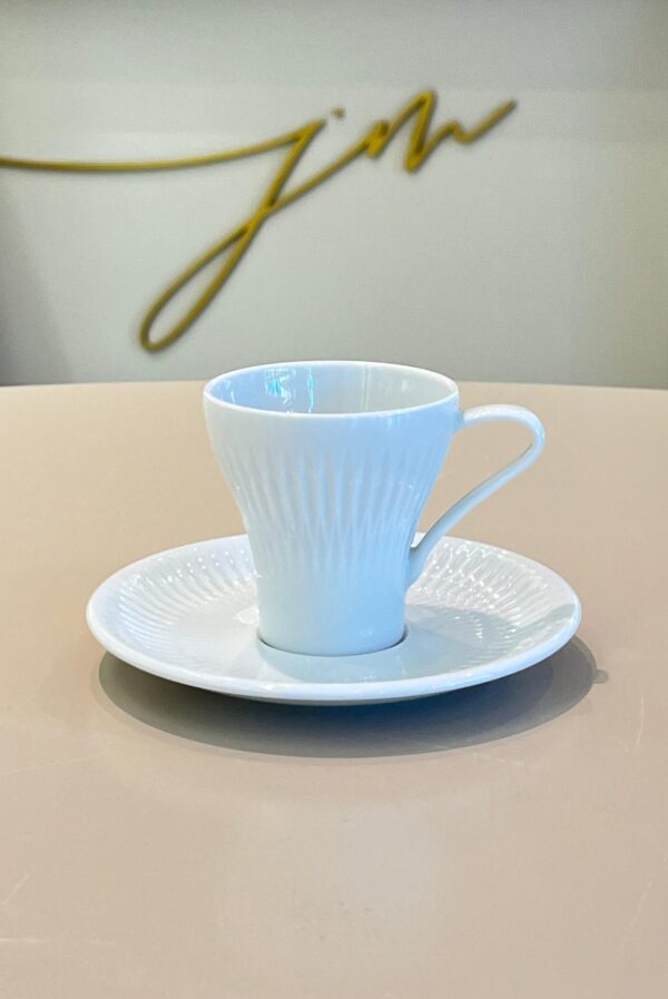 04 Xícara de Café com Pires Porcelana Utopia Vista Alegre