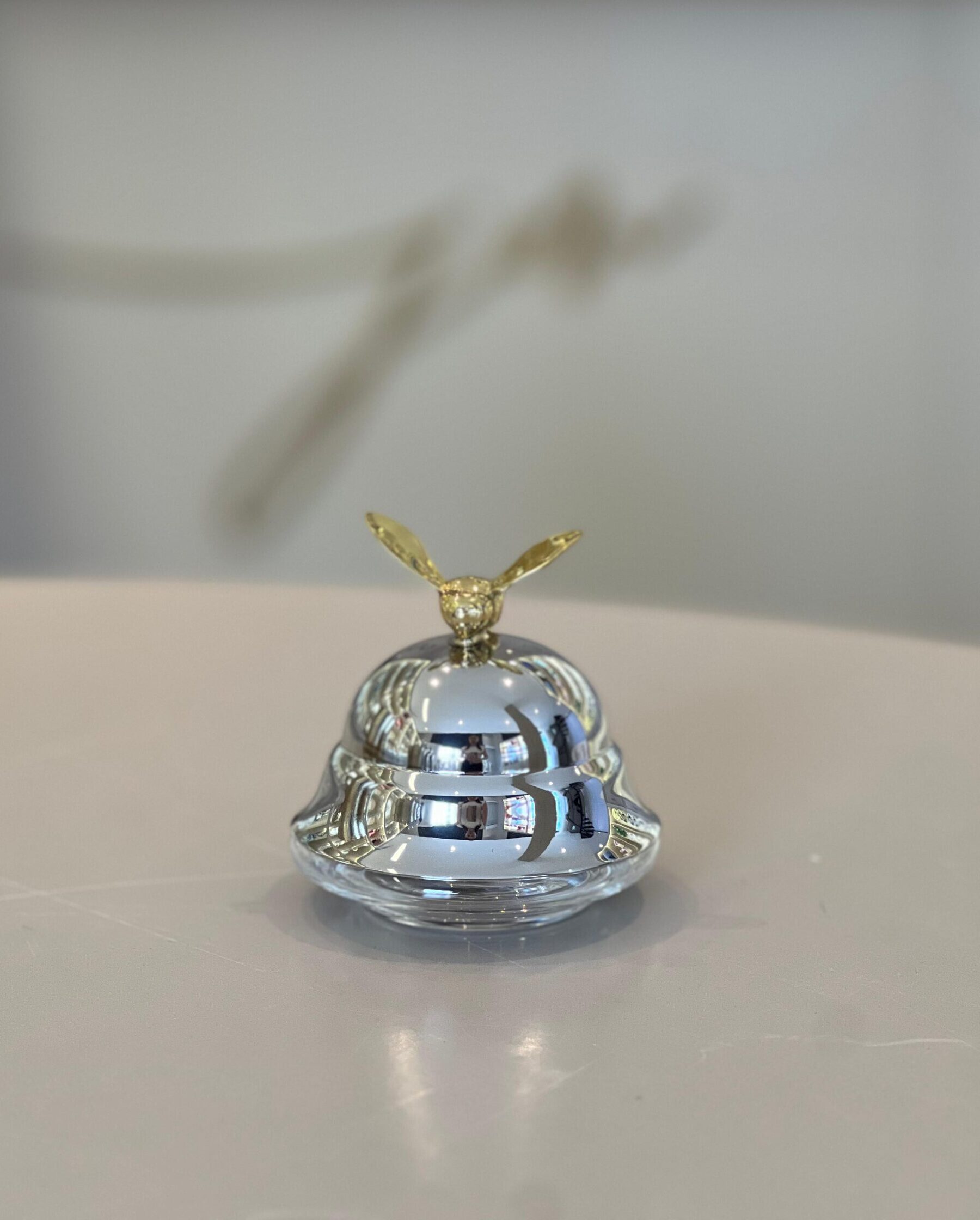 Manteigueira Abelha Orfevrerie Royale