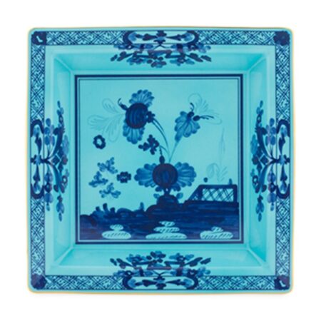 Vide Poche Iris Quadrado 24,5cm Oriente Italiano Richard Ginori